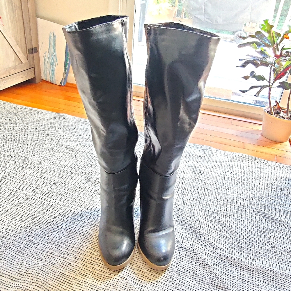 Lane Bryant Knee High Heeled Boots
